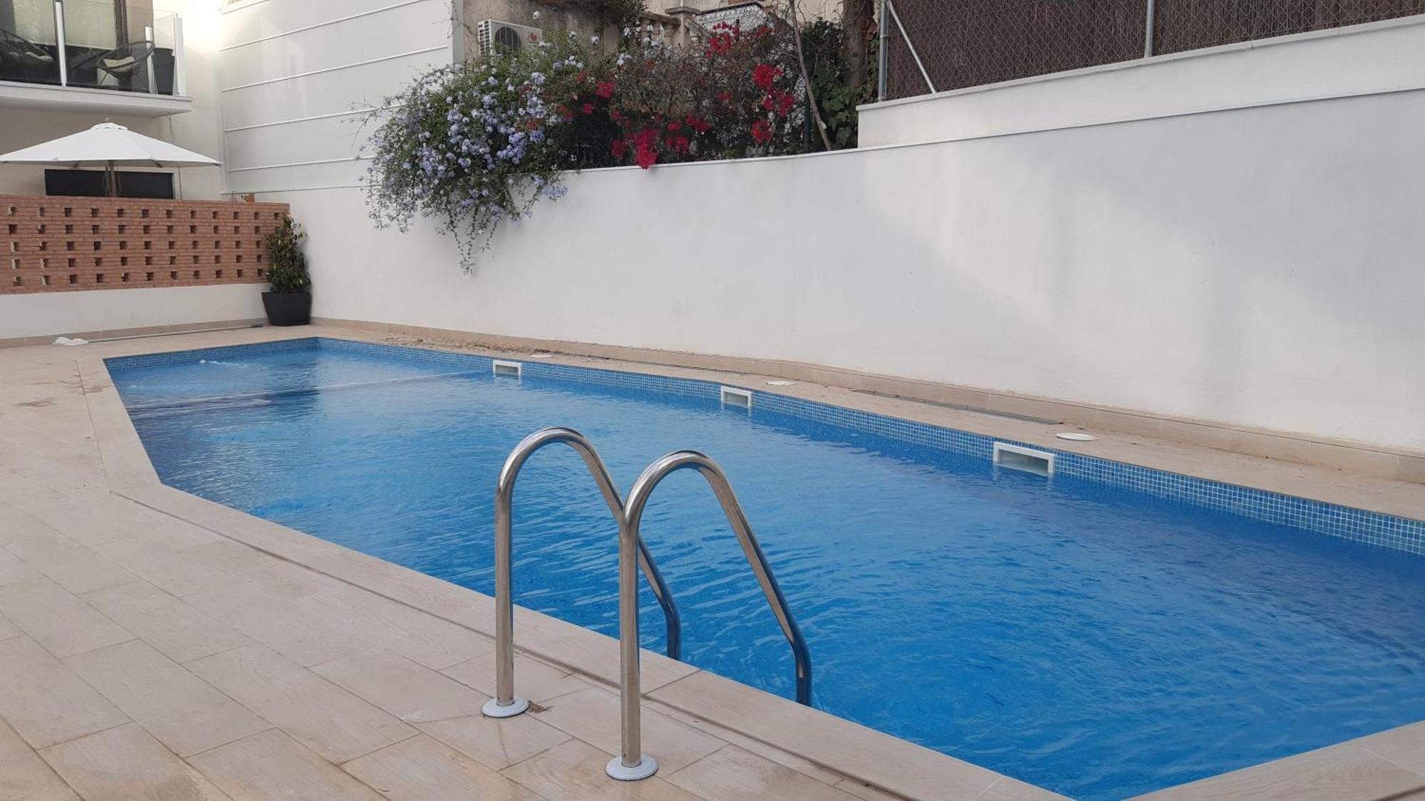 New Beside Sitges With Pool Beside Beach Виланова-и-ла-Желтру Экстерьер фото